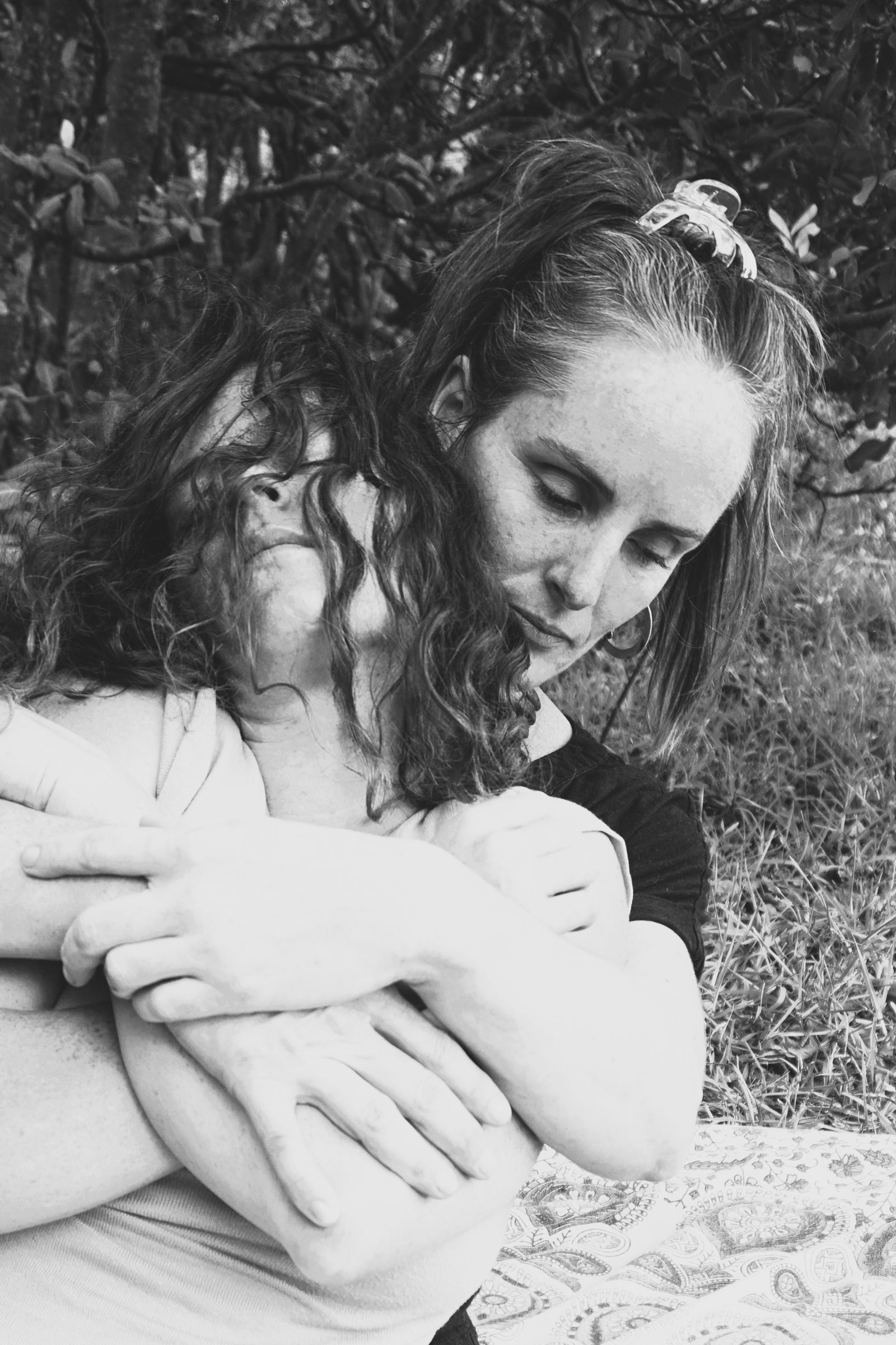 A quiet moment of relational support